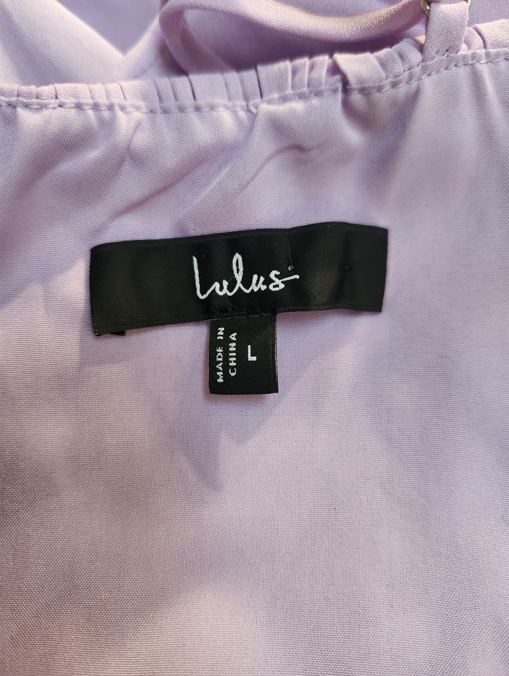 Lulu's Soft Lilac Tiered Midi Dress with Sweetheart Neckline - Picture 12 of 16